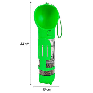 Botella Multifuncional para Perros- 4 FUNCIONES